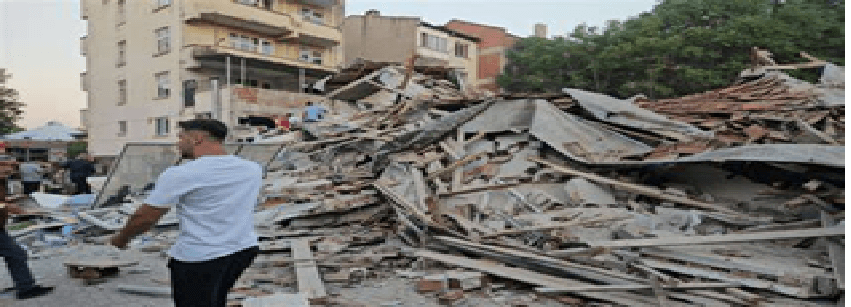 Earthquake measuring 6.1 hits Türkiye, causing devastation to structures