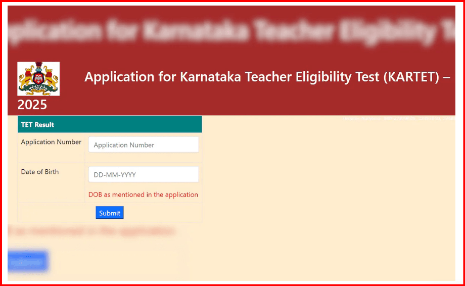 Karnataka TET 2025 Results Announced; Check and Download Scorecard Here