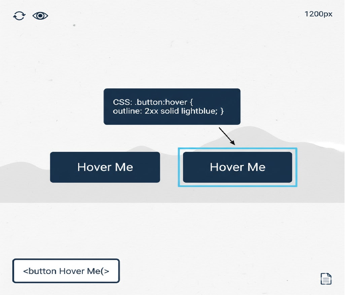 How do you create a border that only appears on hover without shifting layout?