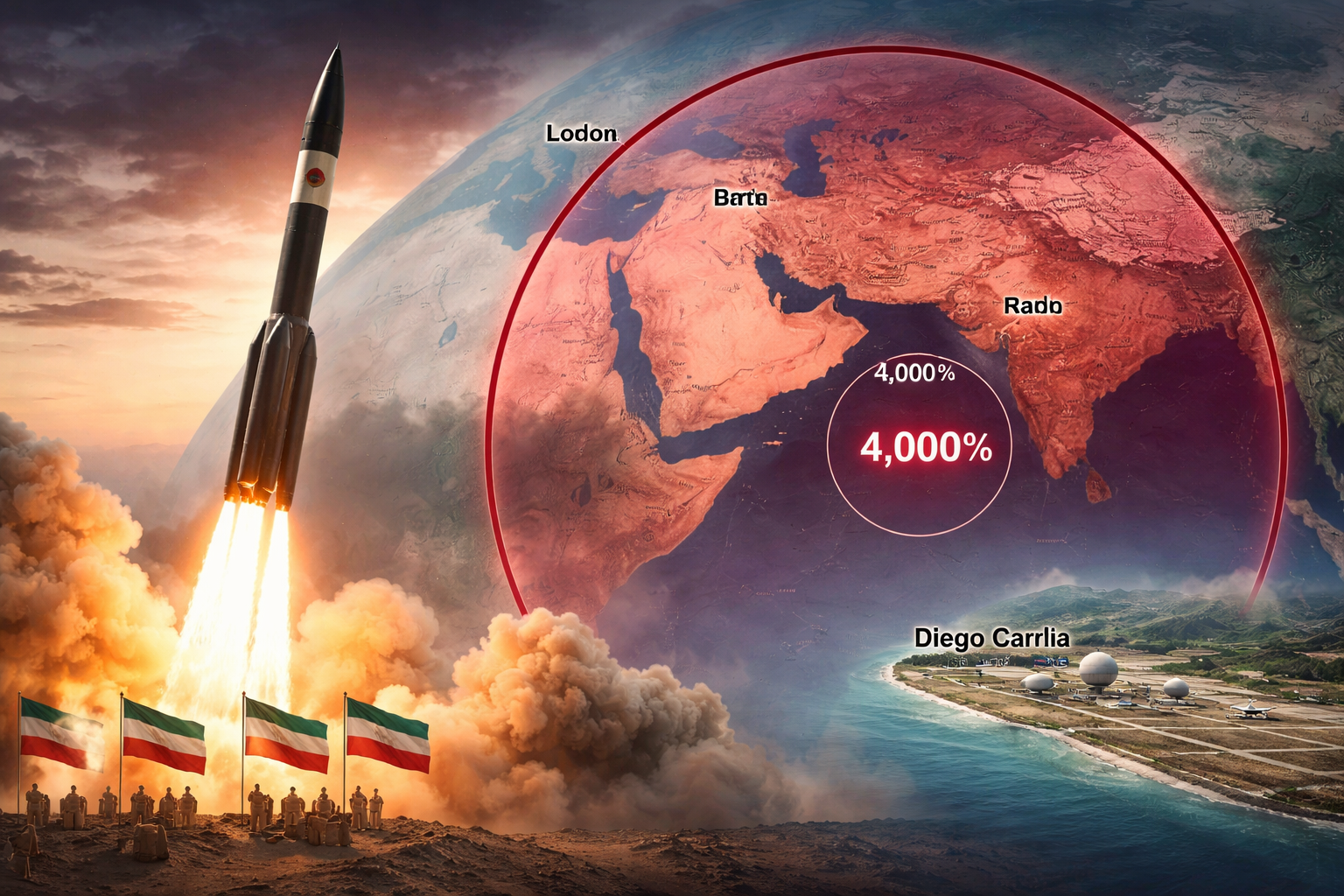 Iran signals Europe is within striking distance with longest-range ballistic missile test.