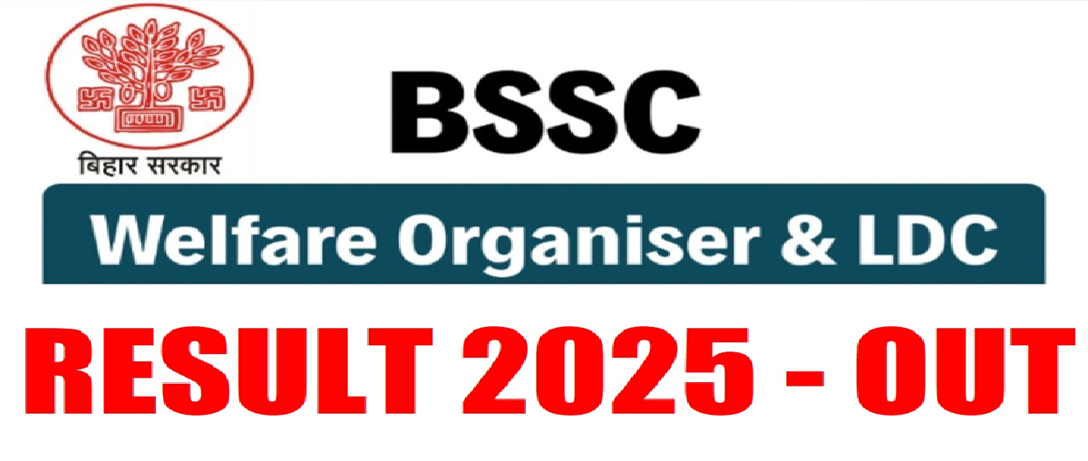 Bihar SSC BSSC Welfare Organiser WO and Lower Division Clerk LDC Recruitment 2025 Final Result for 56 Post