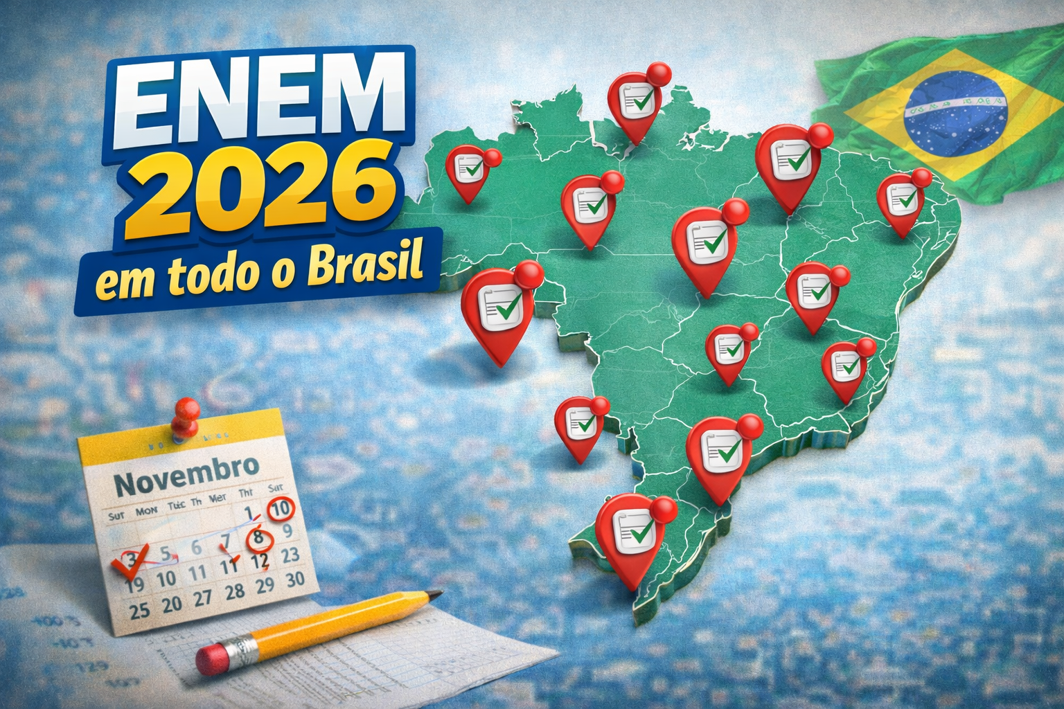Enem 2026 Exemption Appeal Process Begins This Wednesday; Missing It Could Mean Full Payment